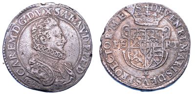 Ducato di Savoia, Carlo Emanuele I Il Grande, Ducatone 1591, IV tipo