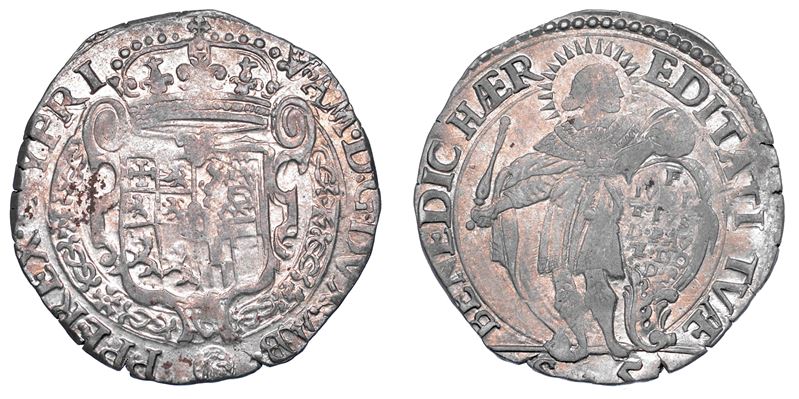 DUCATO DI SAVOIA. VITTORIO AMEDEO I Il Leone di Susa,  1630-1637. Da 5 soldi s.d.  - Auction Numismatics - Cambi Casa d'Aste