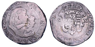 Carlo Emanuele II di Savoia, Mezza lira, 1639