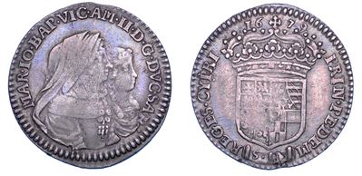 Ducato di Savoia, Vittorio Amedeo II, Mezza Lira 1679