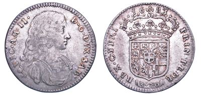 Ducato di Savoia, Vittorio Amedeo II, Lira 1683, I Tipo