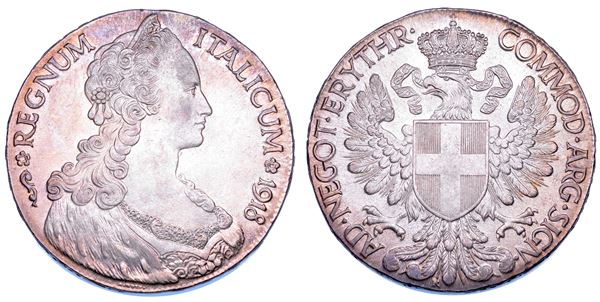 REGNO D’ITALIA - COLONIA DELL’ERITREA. VITTORIO EMANUELE III DI SAVOIA, 1900-1943. Tallero Italicum 1918.