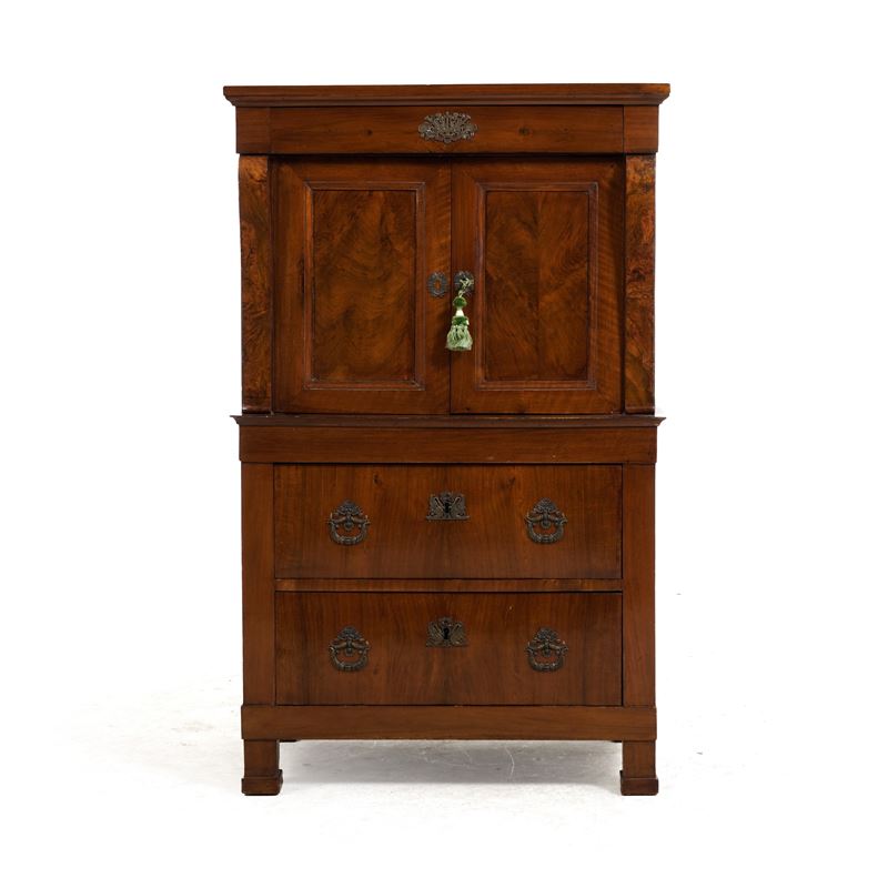 Stipo con ante e cassetti  - Auction Antiques - Cambi Casa d'Aste