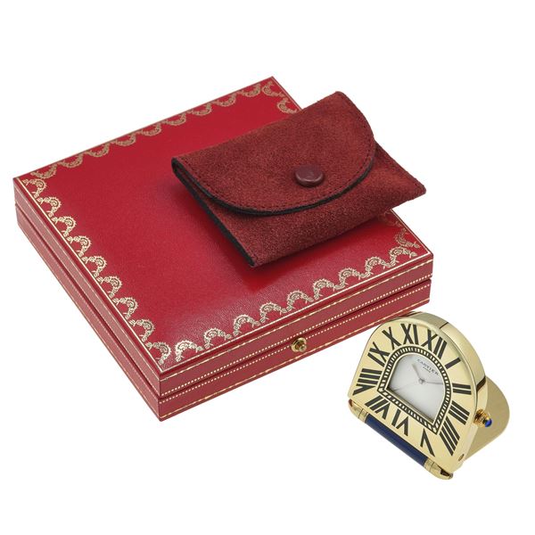 Cartier. Orologio da viaggio, al quarzo