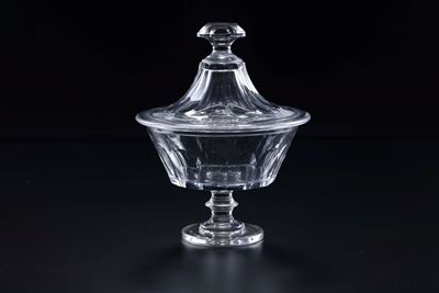 Portabiscotti “Harcour Missouri”, Cristallo (Francia, Manifattura Baccarat), fine XIX–inizio XX s...