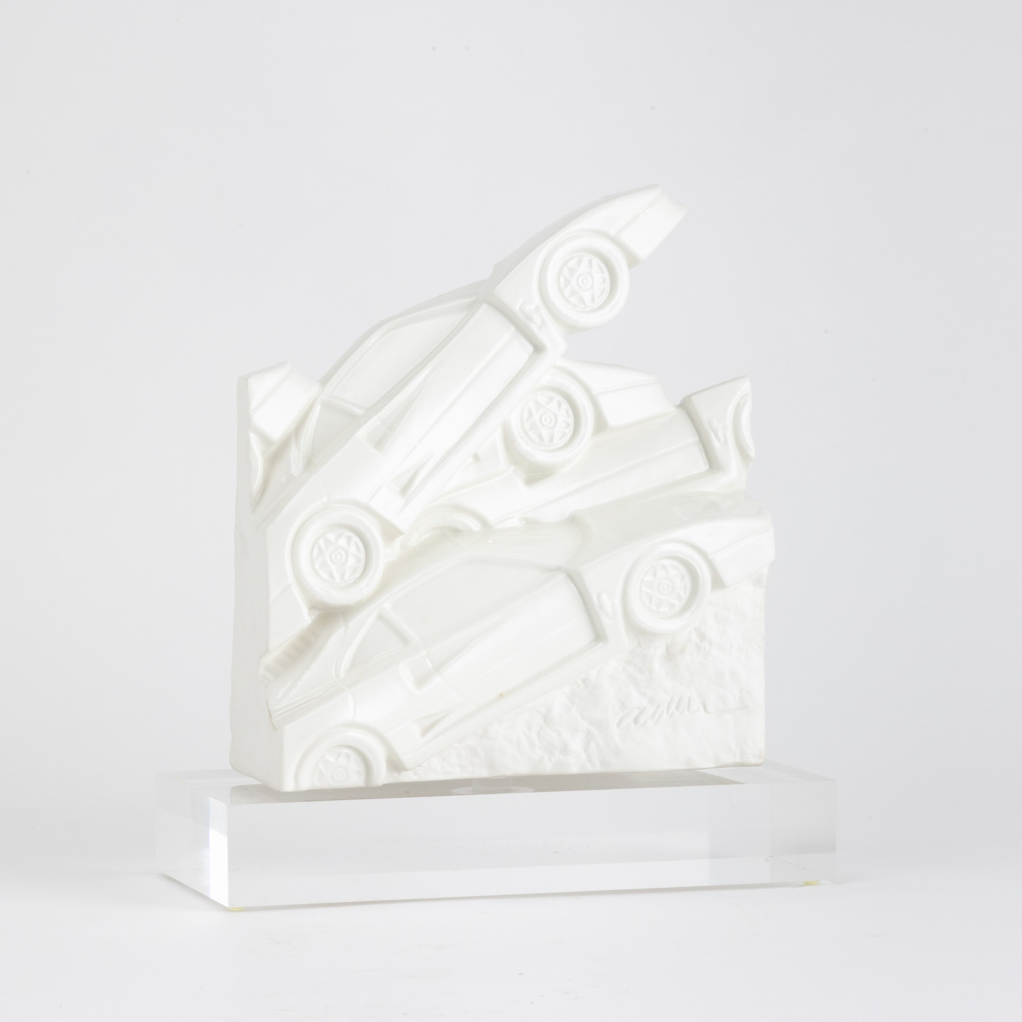 Fernandez Arman - F40, scultura in ceramica