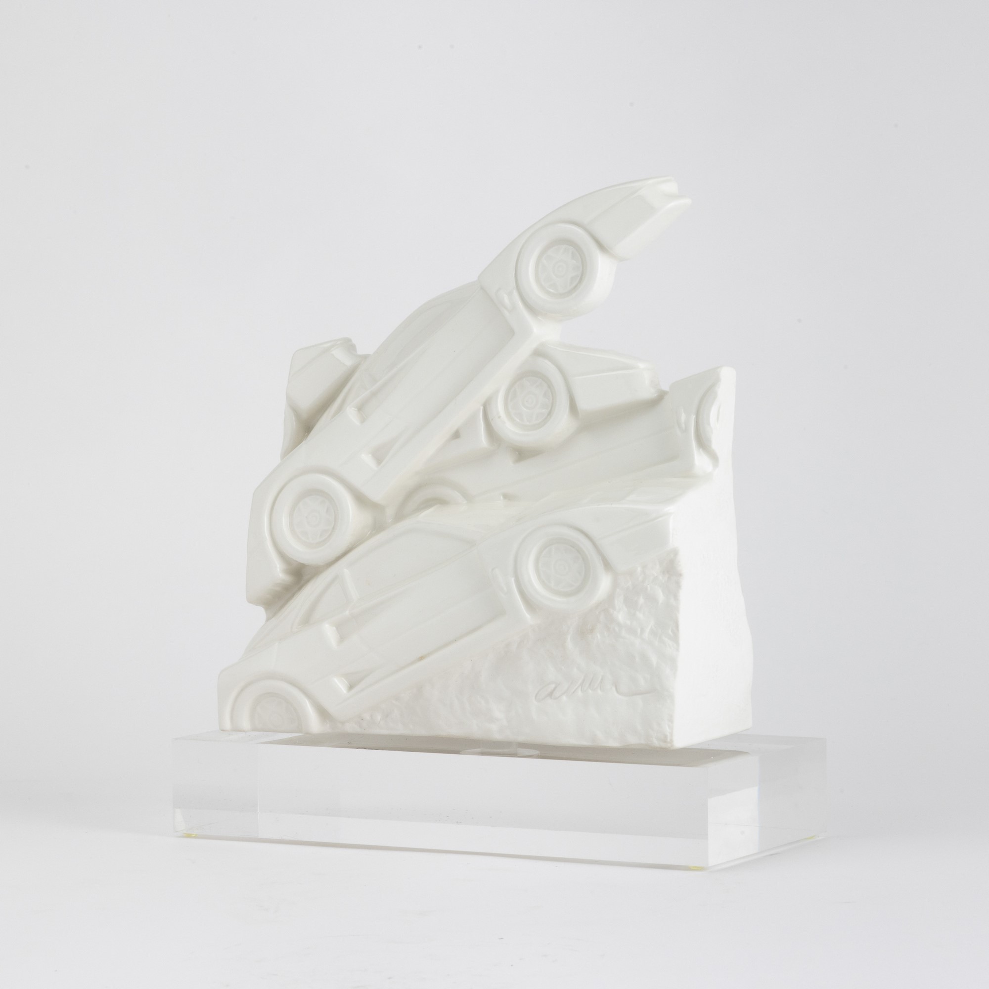 Fernandez Arman - F40, scultura in ceramica