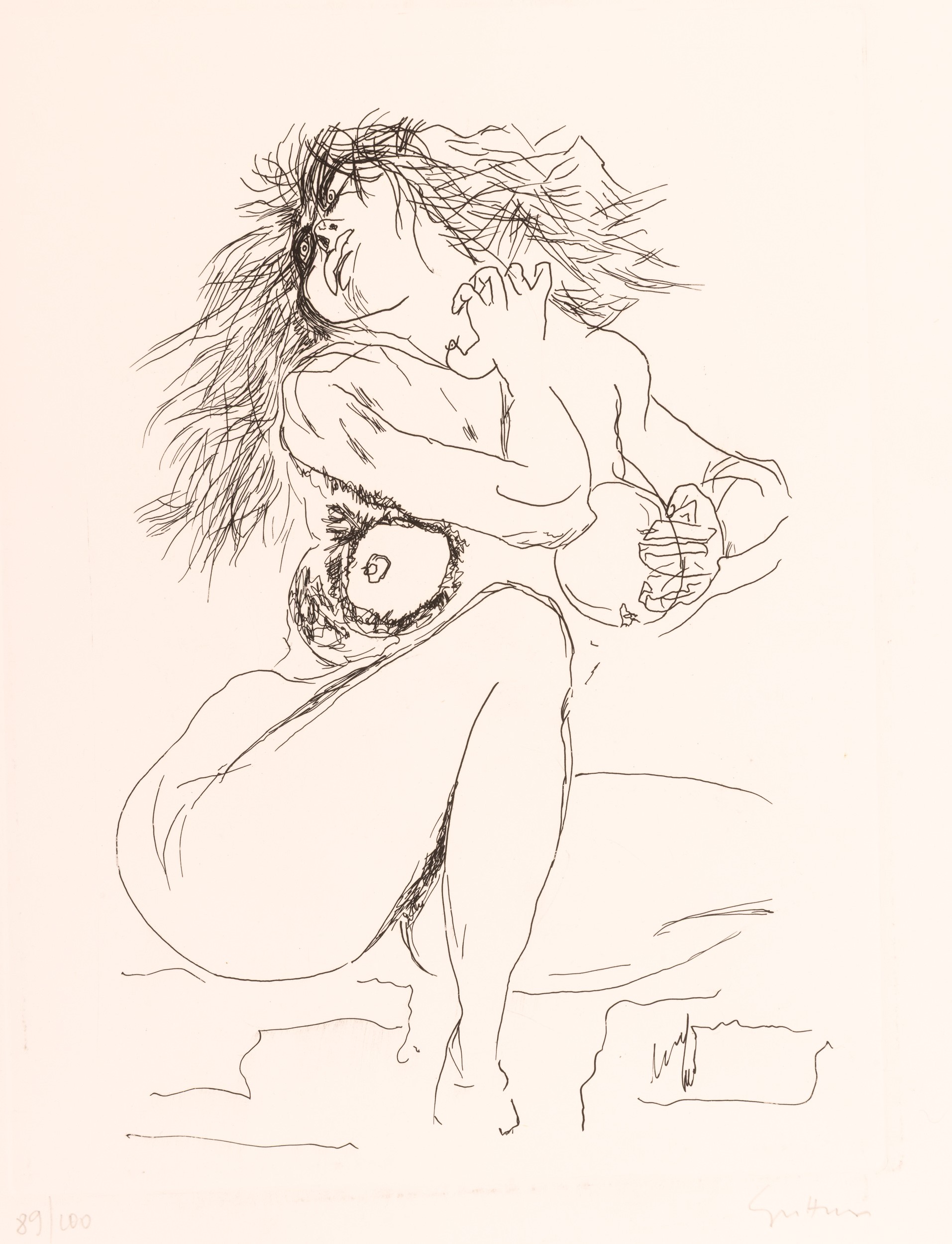 Renato Guttuso - Nudo