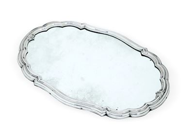 Présentoir a Specchio con Cornice Sagomata. Argenteria Italiana del XX Secolo, Marchi in Uso dal ...