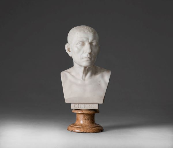 Marco Tullio Cicerone. Arte neoclassica italiana (Roma?), XIX secolo