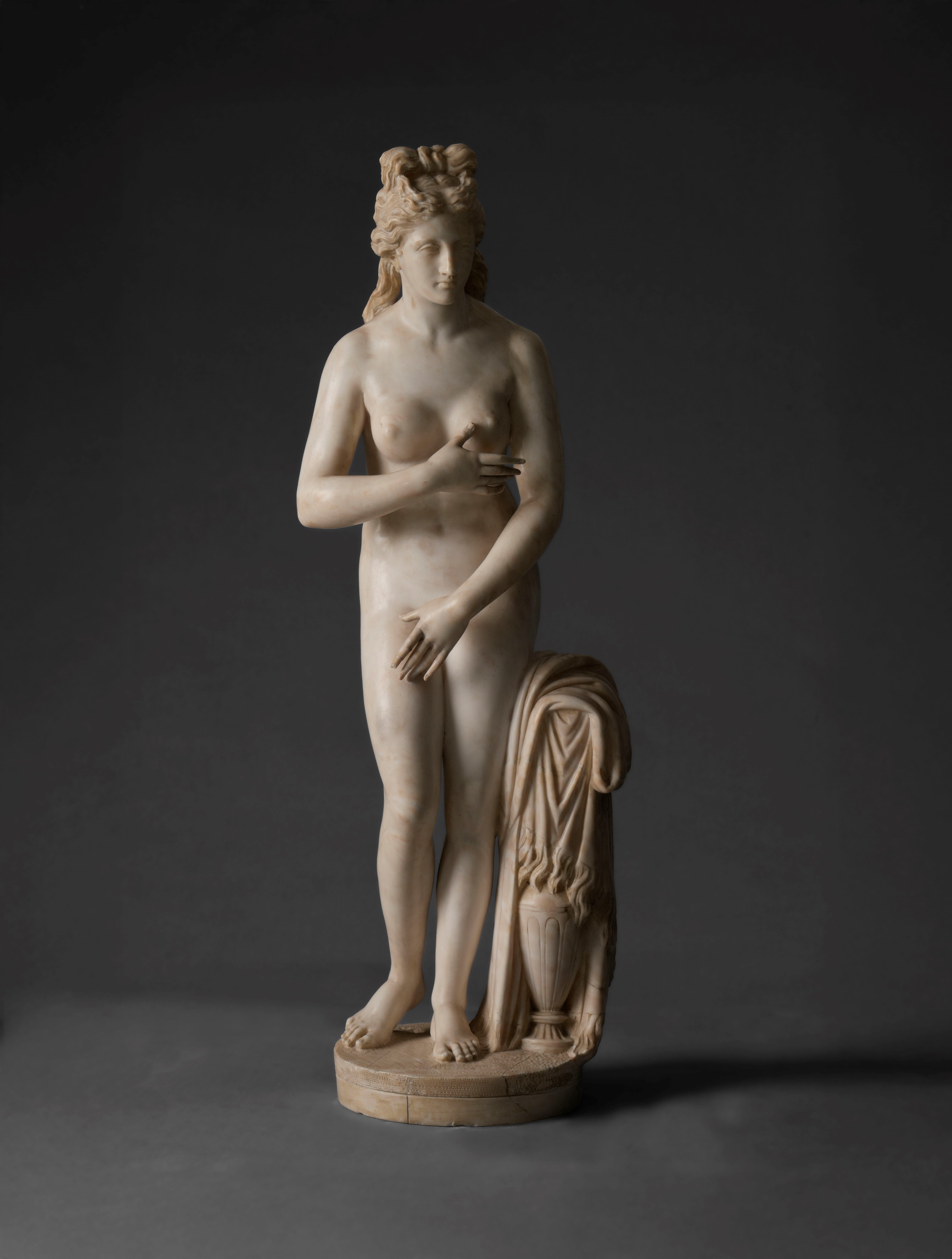 Venere Capitolina, scultura in marmo bianco, Italia, XVIII-XIX secolo