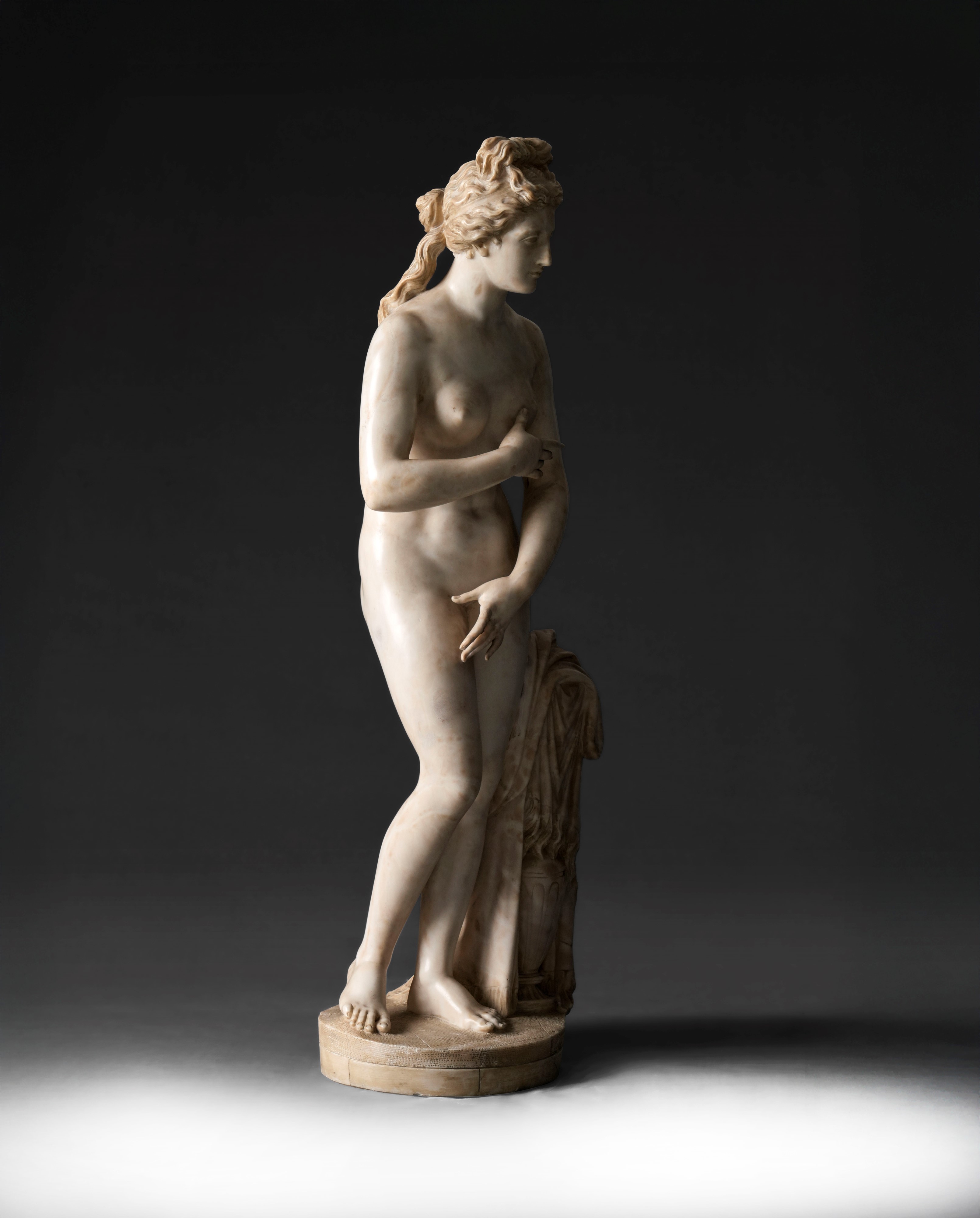Venere Capitolina, scultura in marmo bianco, Italia, XVIII-XIX secolo