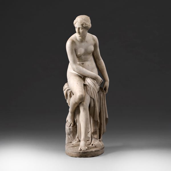 Lorenzo Bartolini Attribuito a. Ninfa Arnina, Firenze, prima metà del XIX secolo