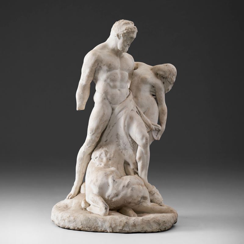 Ercole, Deianira e l'uccisione del centauro Nesso. Arte tardo rinascimentale italiana, XVI-XVII secolo  - Asta La Raccolta di Arti Antiche del Professore Ferdinando Cappelletti - Cambi Casa d'Aste