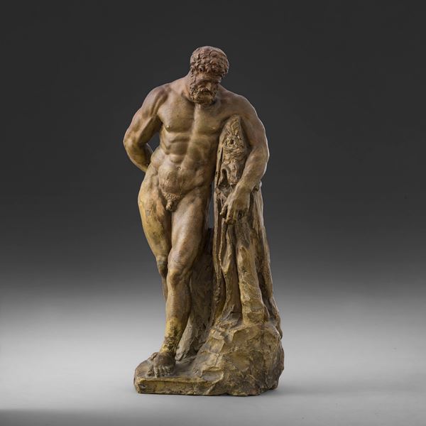 Ercole Farnese. B. Cavaceppi (circle of), terracotta, 17/1800s