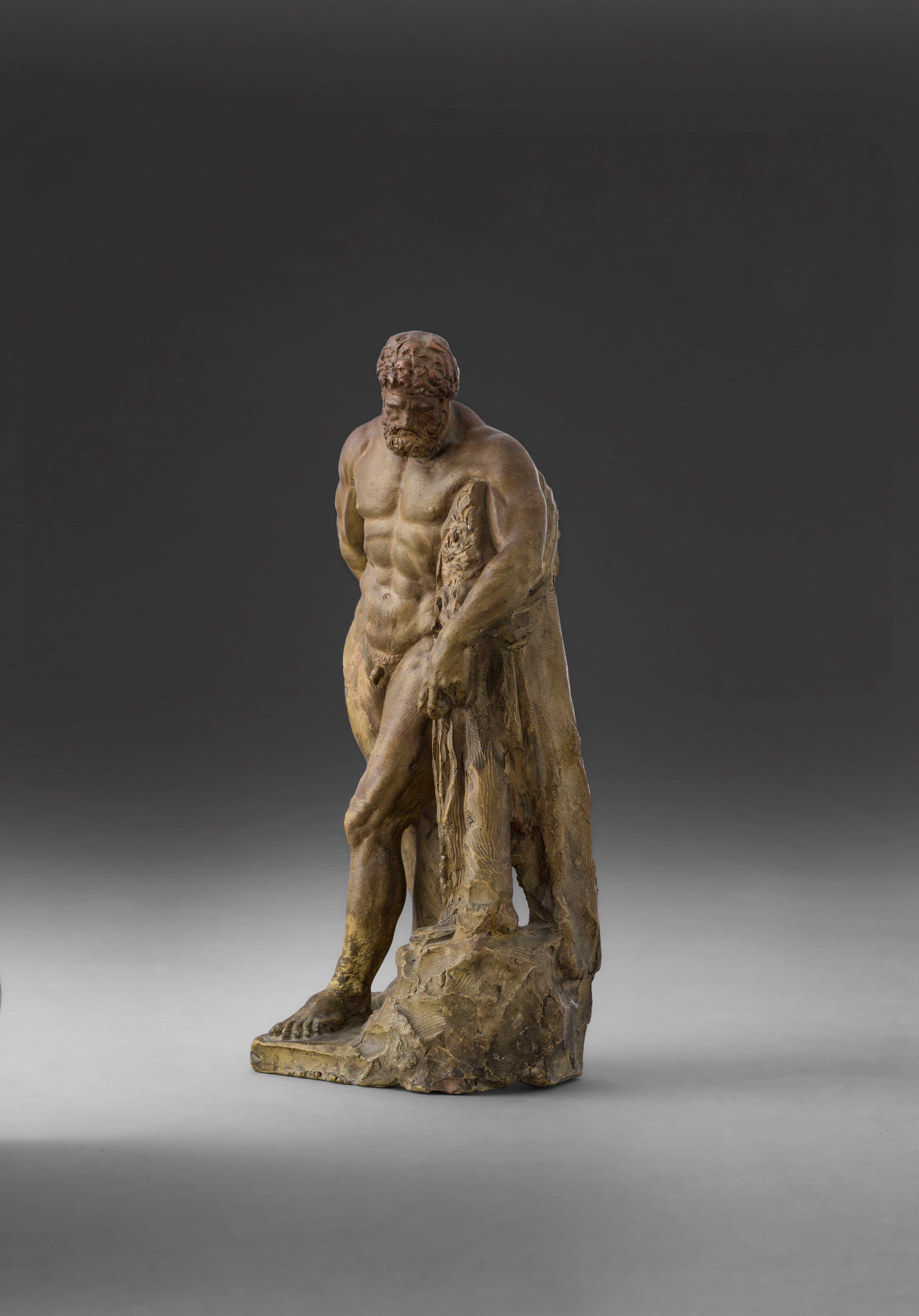 Bartolomeo Cavaceppi, Ercole Farnese - Bozzetto in terracotta