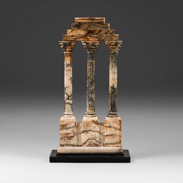 Temple of Castor and Pollux, Rome, 1800s