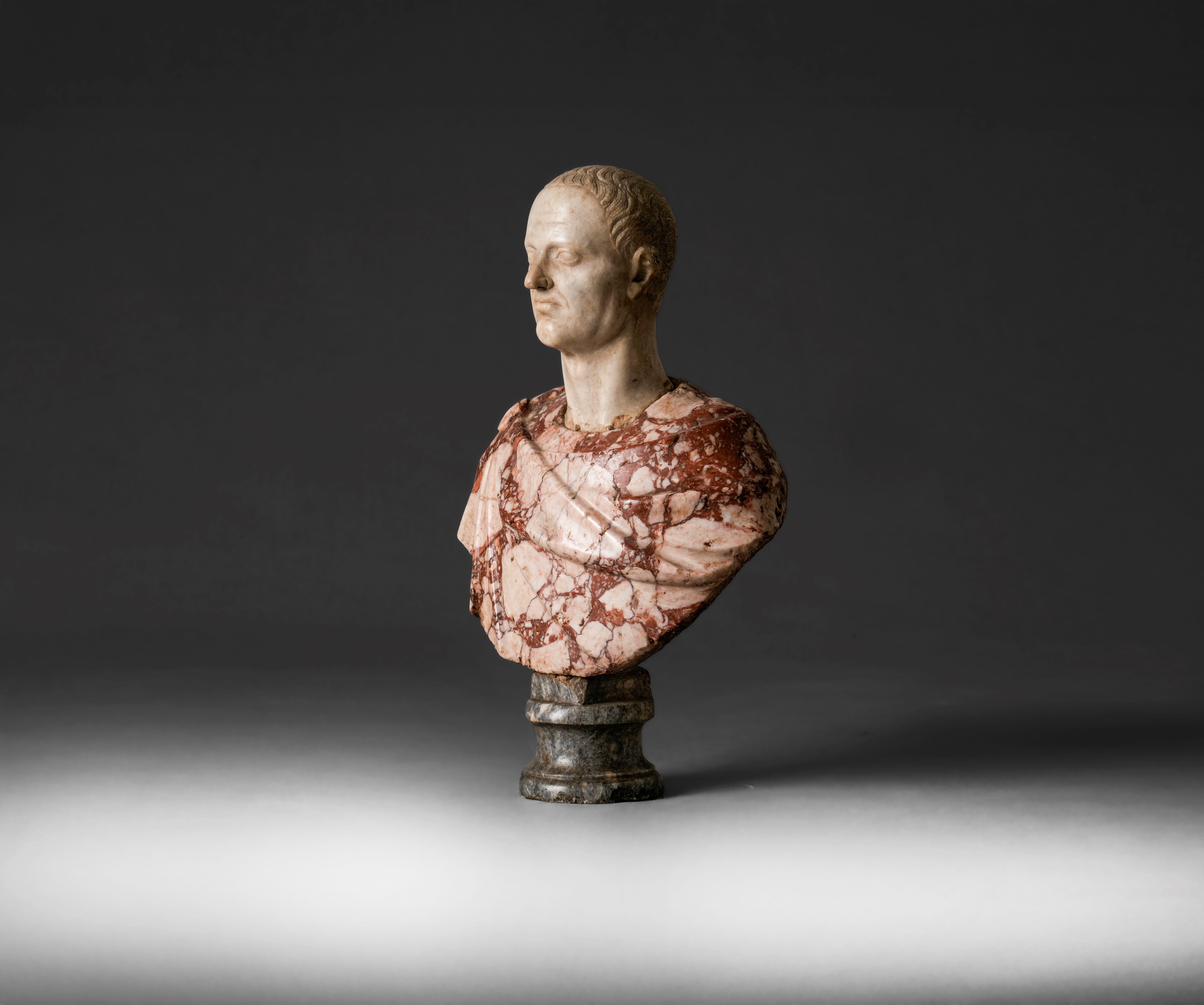 Imitatore dell'arte italiana del XVIII secolo, Busto virile dell'Imperatore Vespasiano