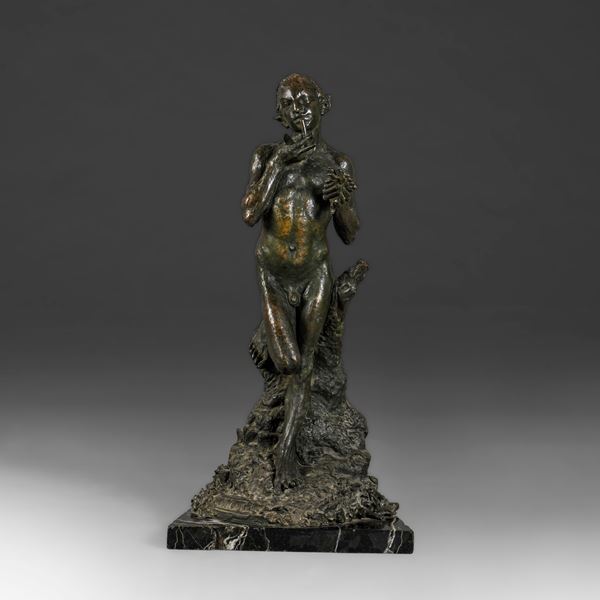 Bronze satyre, Italy, 18/1900s