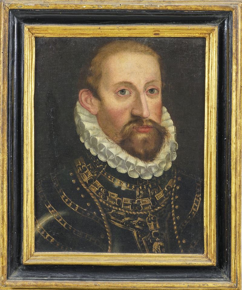 Portrait of a gentleman, 1500s  - Auction Professor Ferdinando Cappelletti's Fine Art Collection - Cambi Casa d'Aste