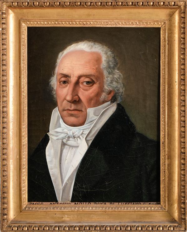 Portrait of Duke Mollo of Lusciano, early 1800s