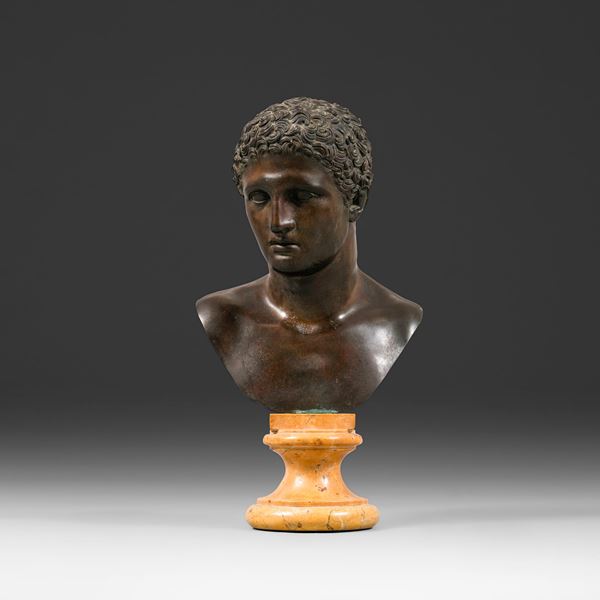 Antinoo. Fonderia Sommer, Napoli, XIX secolo