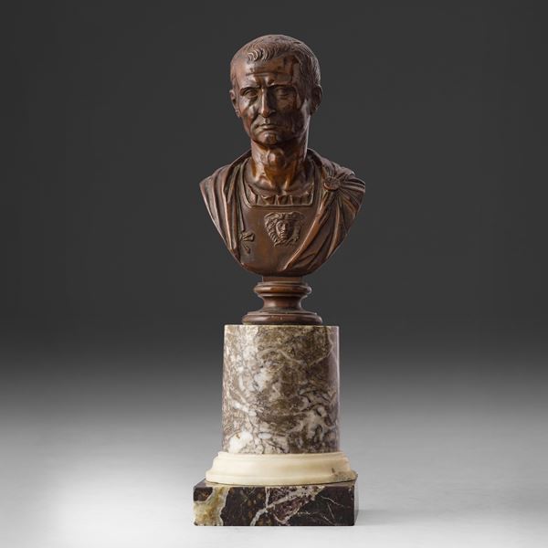 Two emperor busts, 17/1800s