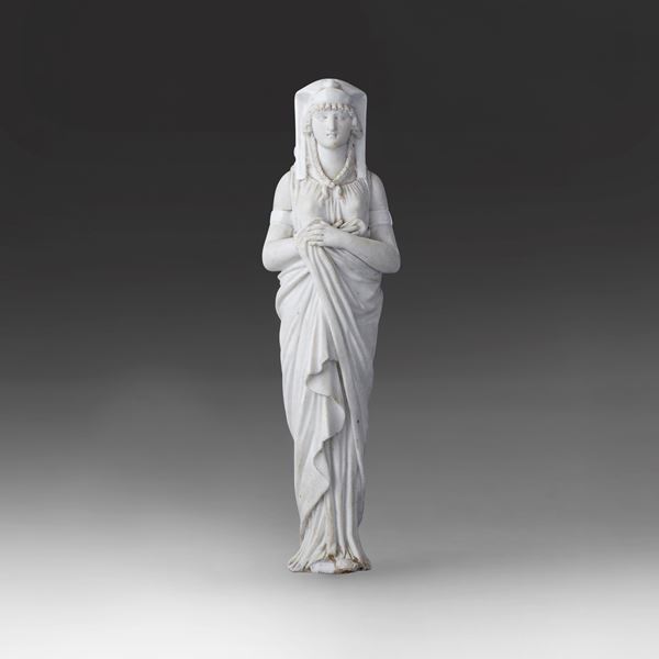 Retour d'Egypte figure, Naples or Rome, early 1800s
