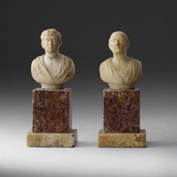 Giulio Cesare e Cesare Augusto. Arte italiana del XVII secolo