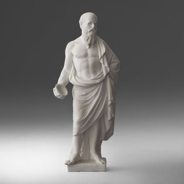 Diogenes. Naples, Real Fabbrica Ferdinandea, 1790/1805