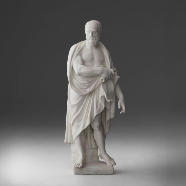 Democritus. Naples, Real Fabbrica Ferdinandea, 1790/1805