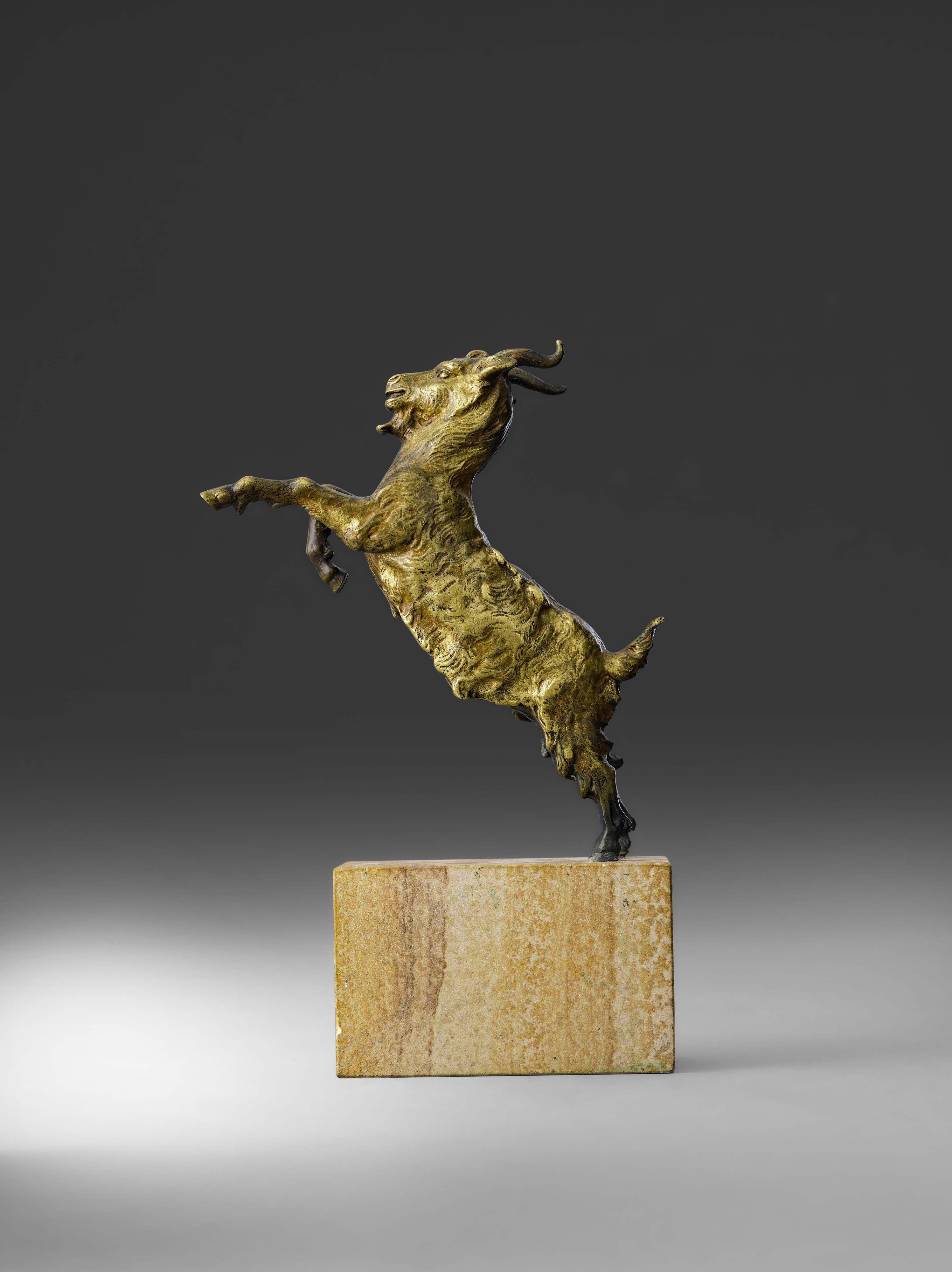 Fonditore rinascimentale (Padova?), Capro in bronzo fuso e cesellato, XVI secolo