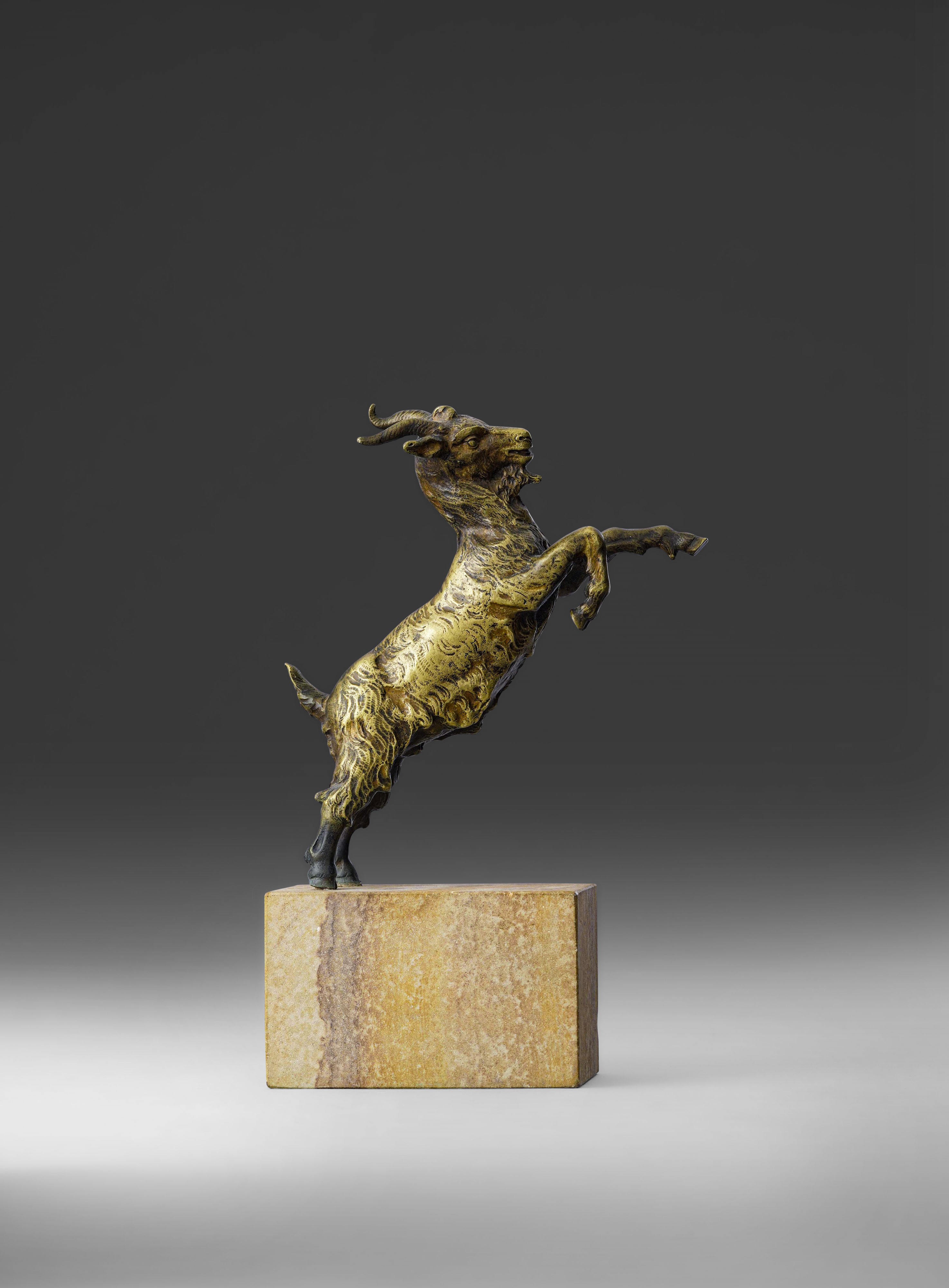 Fonditore rinascimentale (Padova?), Capro in bronzo fuso e cesellato, XVI secolo
