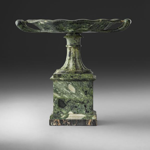 Large marble stand, Rome, 1800s. Circle of B. Boschetti