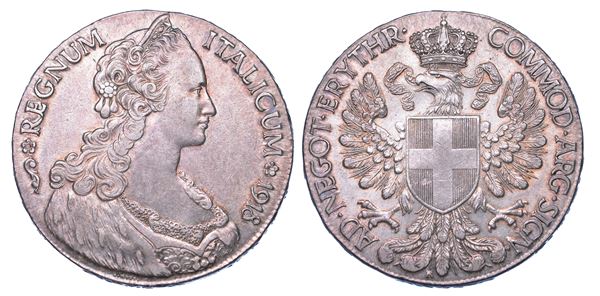 REGNO D’ITALIA. COLONIA ERITREA. VITTORIO EMANUELE III DI SAVOIA, 1900-1943. Tallero Italicum 1918.