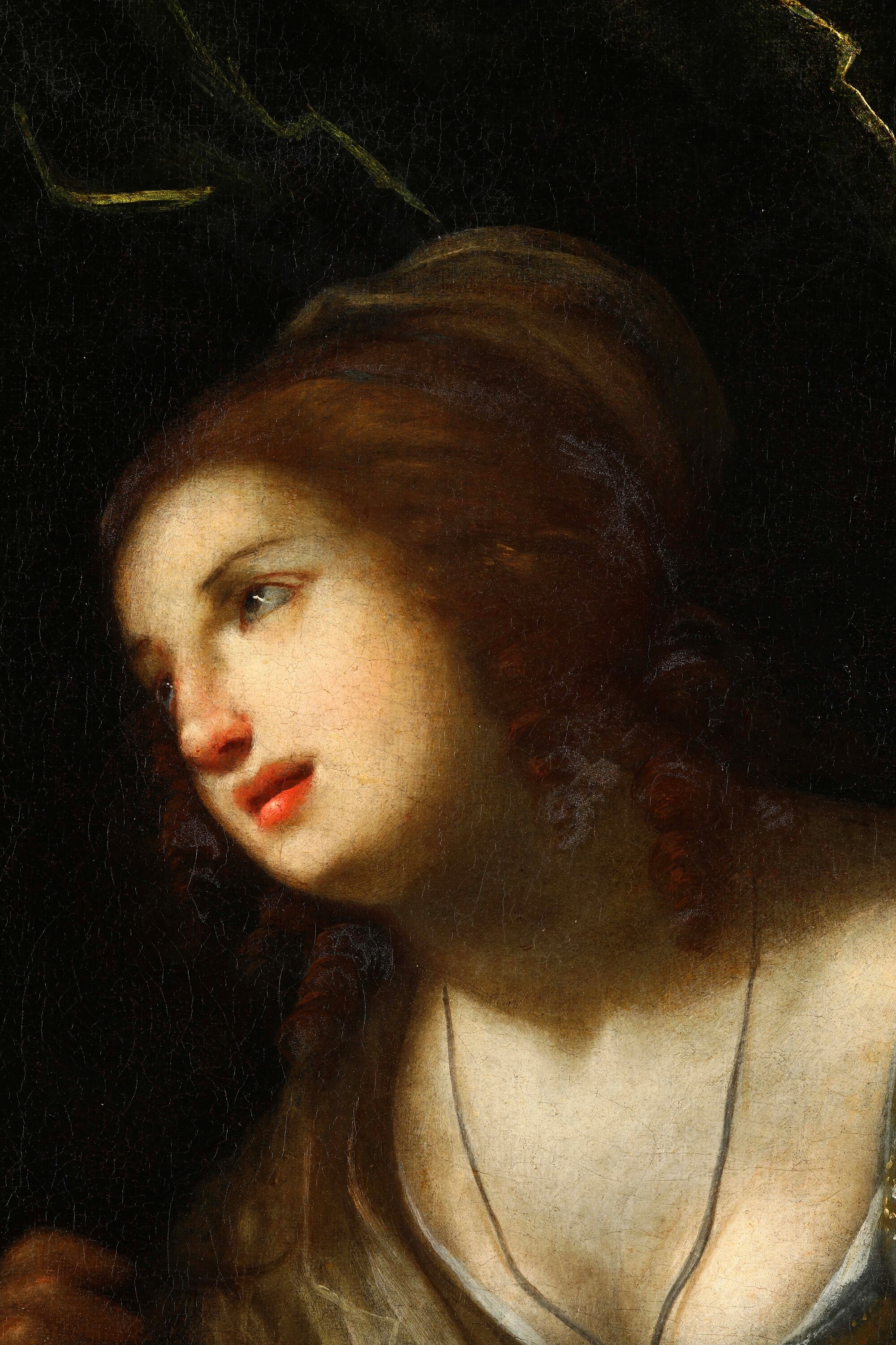 Giovanni Battista Paggi - Sansone e Dalila, olio su tela