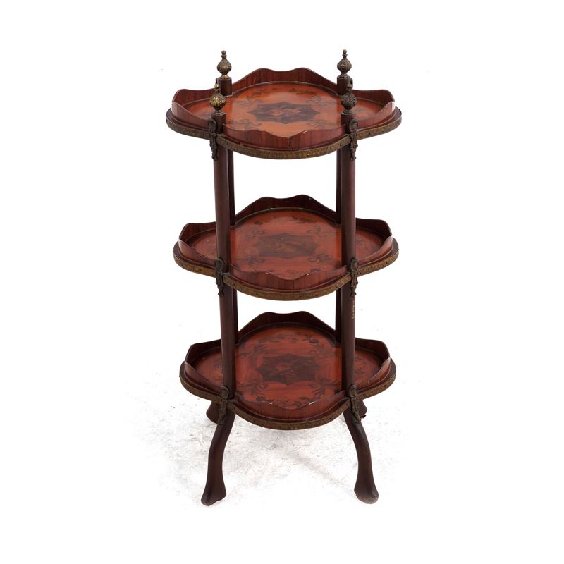 Ètagere Carlo X. XIX secolo  - Auction Antiques - Cambi Casa d'Aste