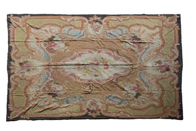Aubusson, Tappeto di produzione francese, fine XIX secolo
