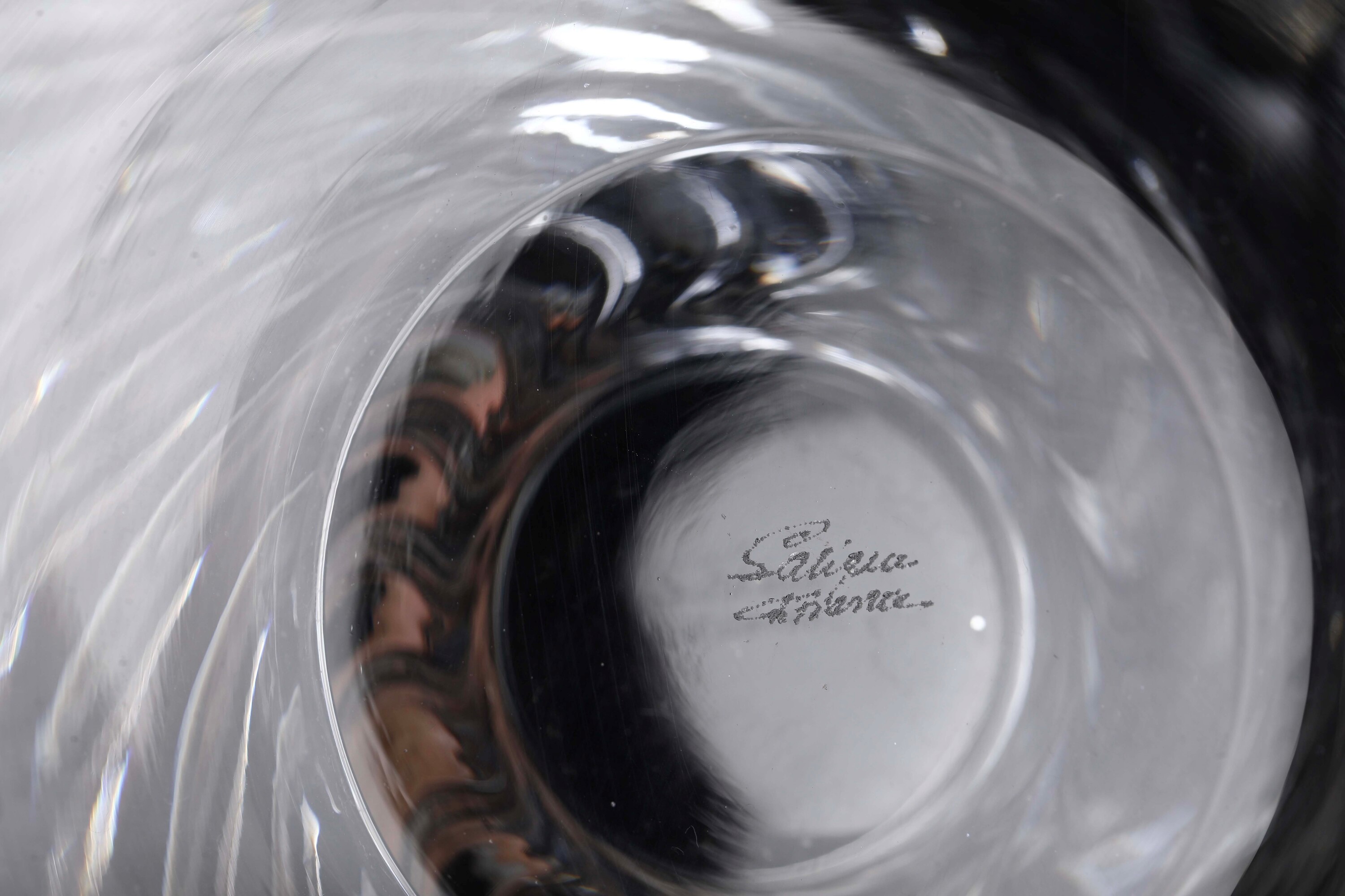 Servizio di Calici “rambouillet” Francia, Manifattura Lalique, Fine del XX Secolo