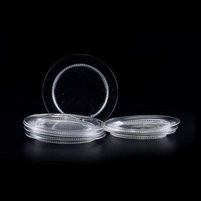 Manifattura Lalique, Otto piattini “Bourgueil”