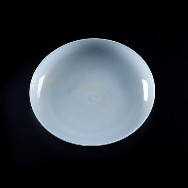 Piatto.<BR>Murano, Archimede Seguso, XX secolo.