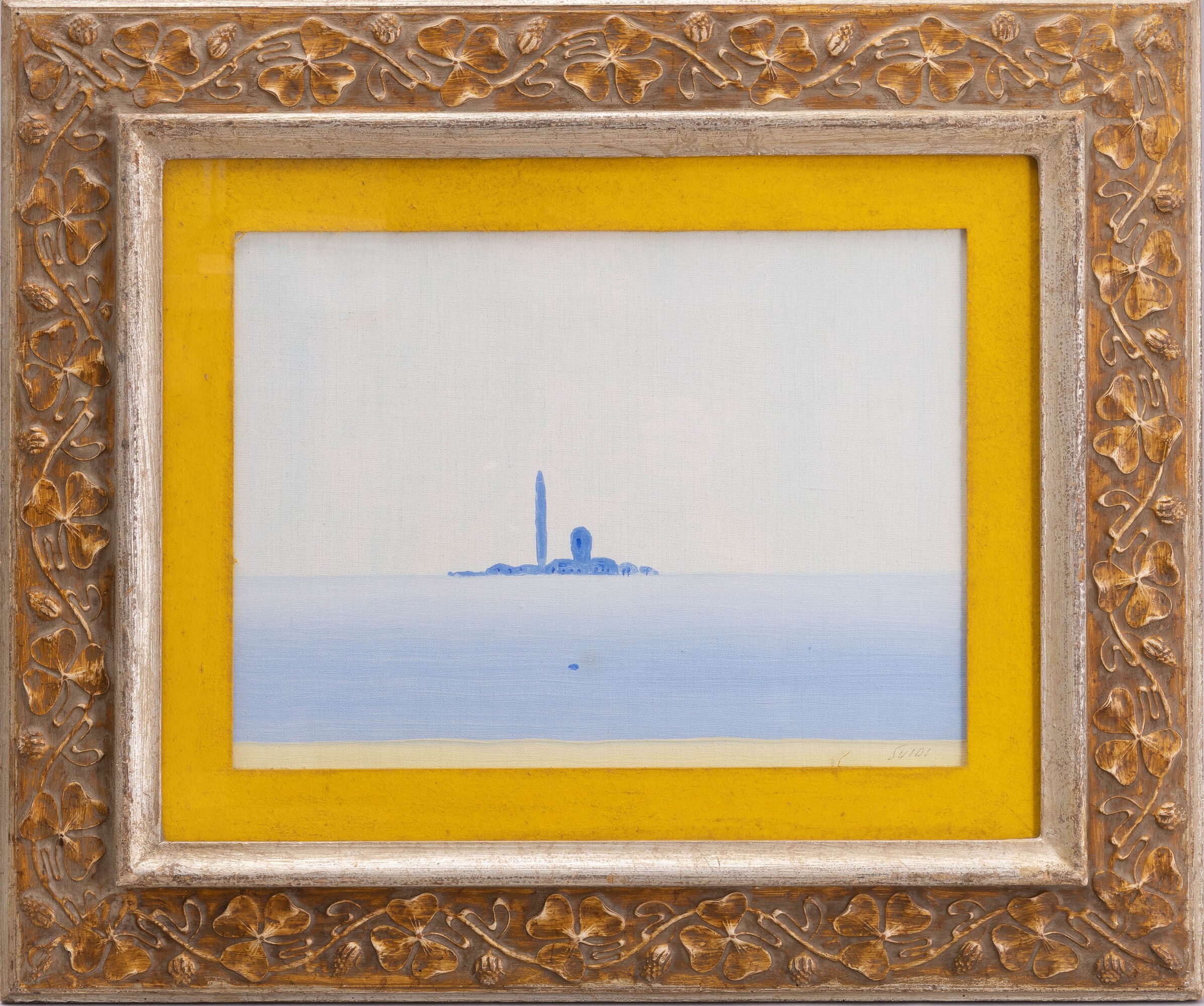 Virgilio Guidi - San Giorgio, Venezia, olio su tela