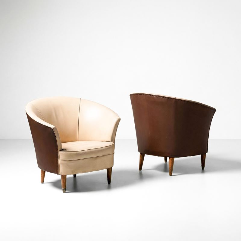 Due poltrone  - Asta Arredi del XX secolo - Cambi Casa d'Aste