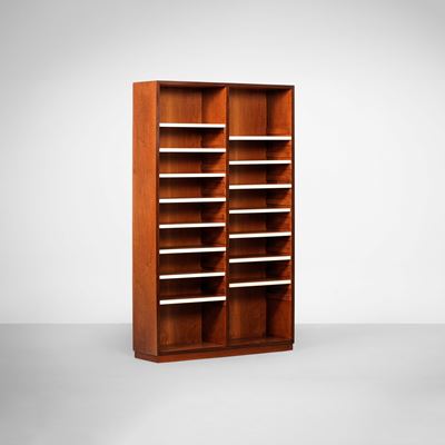 Libreria in legno laccato