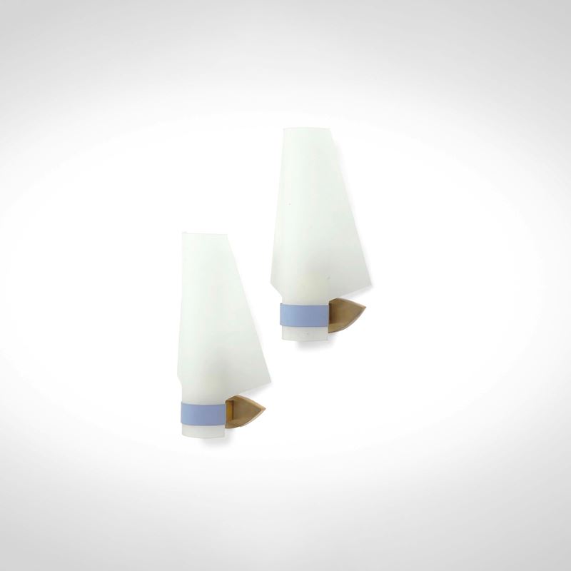 Stilnovo : Due lampade a parete  - Asta Design Lab - Cambi Casa d'Aste