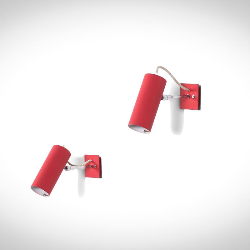 Gino Sarfatti : Due lampade a parete mod. 36  - Auction Design - Cambi Casa d'Aste