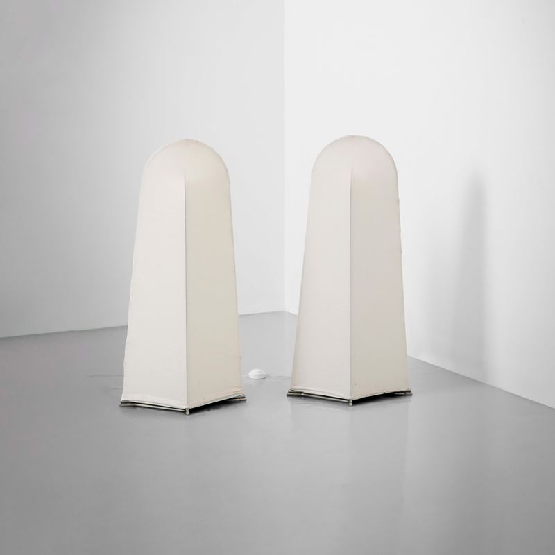 Kazuhide Takahama : Due lampade da terra mod. Kazuki  - Asta Design - Cambi Casa d'Aste