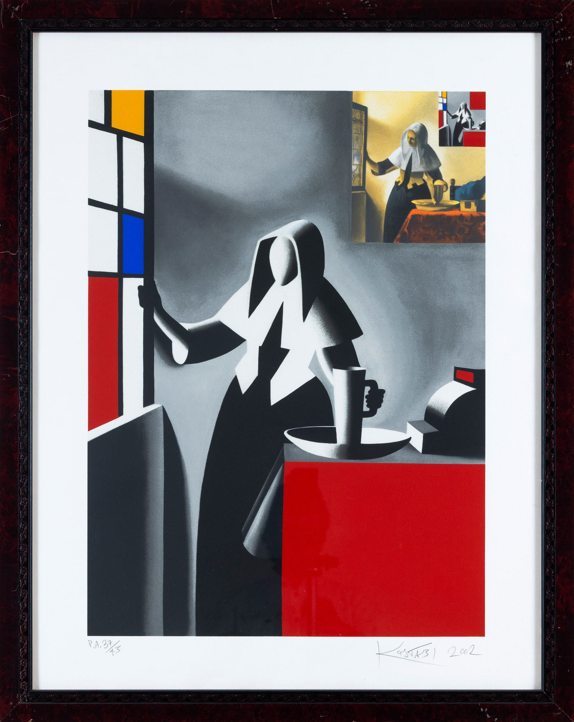 Mark Kostabi - Senza Titolo