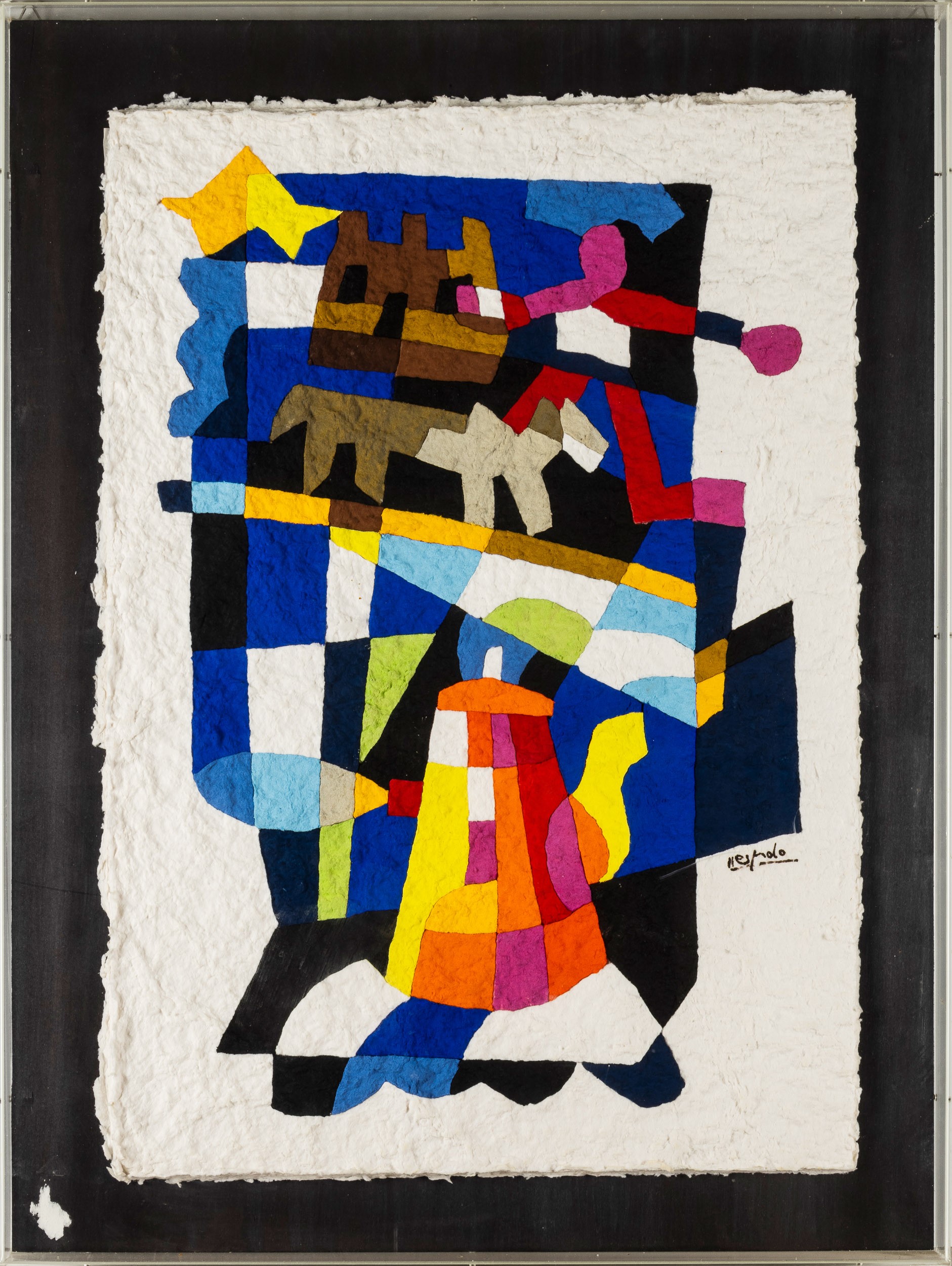 Ugo Nespolo - Caffè Pot, soft painting