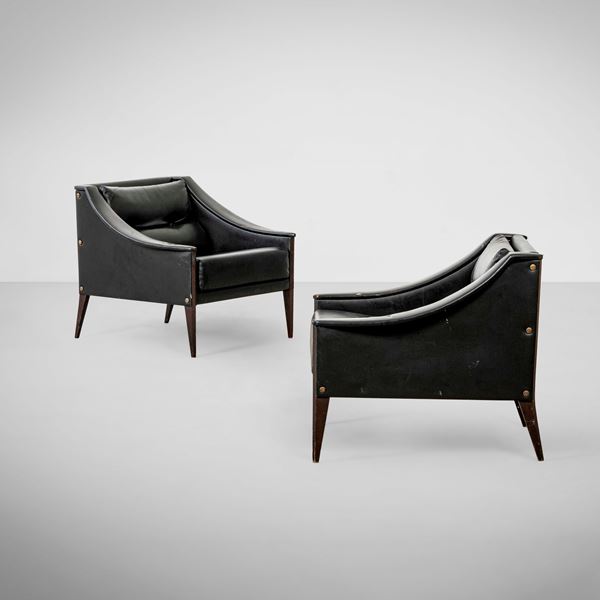 Gio Ponti - Due poltrone mod. Dezza